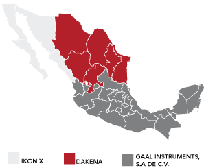 Map of Mexico