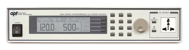 Figure 3: APT 6005 Programmable AC Power Source Figure 3: APT 6005 Programmable AC Power Source